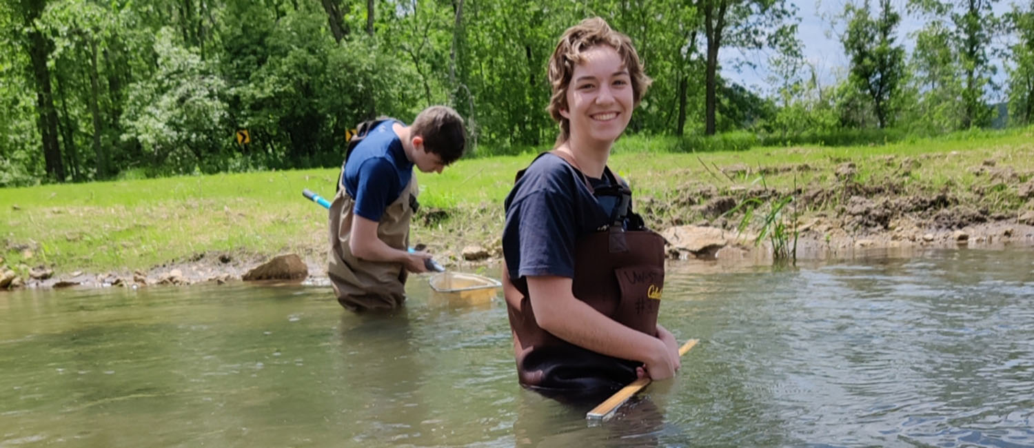 Students Fill Gap in Red Cedar Watershed Monitoring