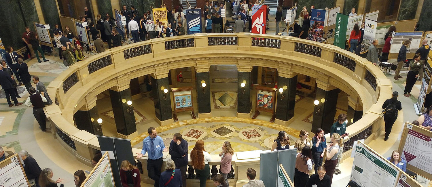 Research in the Rotunda Roundup: Students Share Findings at State Capitol